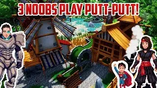 3 NOOBS PLAY MINI GOLF! Golf It Gameplay