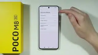 POCO M8 5G: Как найти и управлять настройками звука