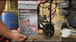 Ep.1 draining small engine oil and gas
