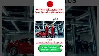 Automotive Service Technician Red Seal Practice Test Red Seal 310S Questions PDF  #redsealexam
