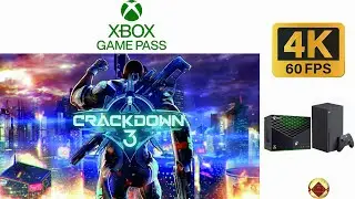 C&oacute;mo es Crackdown 3 Campaign Gameplay 4k HDR 60 FPS Xbox Series X Mejores juegos Game Pass 2025