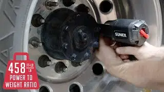 SUNEX&reg; Tools | SX1202 | &frac12;&rdquo; Drive Magnesium Composite Impact Wrench