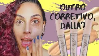 O *NOVO* MELHOR CORRETIVO BARATINHO | Dalla Makeup | Corretivo vegano | Camila Carneiro