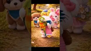 Hello Kitty спасает умирающего попугая 🐱🦜 | Короткий рассказ о доброте #shorts