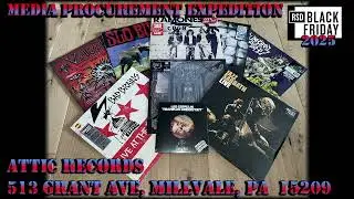 Media Procurement Expedition - November 28th, 2025 - Attic Records RSD Friday Line + Haul