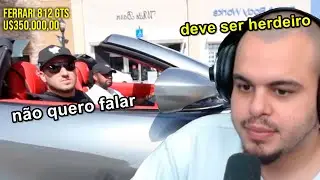 PERGUNTANDO QUAL A PROFISSÃO DOS DONOS DE CARROS DE LUXO - Maicon React