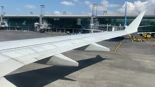 American Airlines 737 MAX 8 pushback and startup in Guatemala City