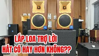 Có Nên Lắp Loa Trợ Lời Cho Dàn Karaoke Lh 0916957808