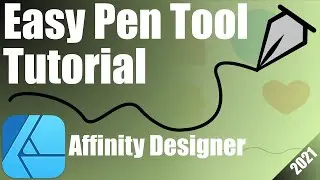 Easy Pen Tool Tutorial in Affinity Designer