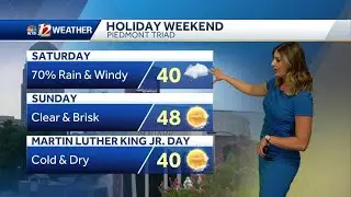 WATCH: Cold Rain Saturday, Winter Weather Adv. West