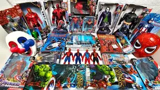 Avengers Toys Unboxing Spider-Man, Batman, Joker, Deadpool, Hulk The Flash Aquaman Ironman Superhero