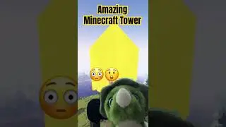 Amazing Minecraft Tower #shortvideo #minecraft #ashadieeplayzminecraft #minecrafttower