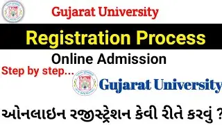 Quick Registration Process of Gujarat University - 2022 || Step by step guide || hindi || hkaravalli