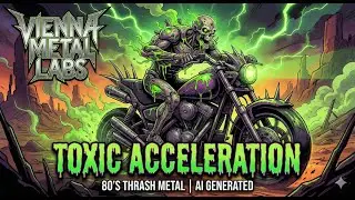 VIENNA METAL LABS -Toxic Accelaration (Official Audio) | 80s AI Thrash Metal
