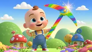 Fortnite Baby Slipped His Iron Pickaxe ⛏️ | Funny Toddler Song | Kids Rhymes