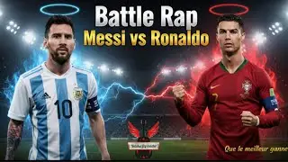 MESSI vs RONALDO | BATTLE RAP FOOT by ( NDUKA FLY )