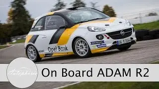 Opel ADAM R2 Rally Car - On Board - Track Test (Garmin Virb Ultra 30) - Autophorie