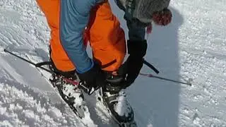 Bucklefree skier