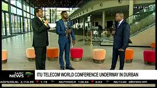 MTN SA CEO Motsa, Innovator Nkoloma on ITU Telecom World 2018