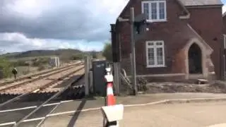 Allington level crossing (lincs) Sunday 19.4.15