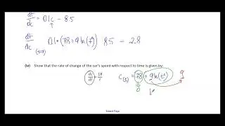 Leaving Cert Maths Calculus - 2025 Paper 1 Question 9 Solution - Differentiation & Chain Rule