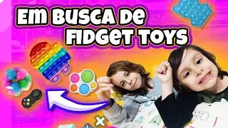 COMPRINHAS DE FIDGET TOYS NA MINHA CIDADE | SATISFAT&Oacute;RIOS FAMOSOS DO TIKTOK | FIDGET TOYS