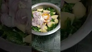 Aloo Palak recipe | Very easy and quick recipe | #aloopalaksabji
