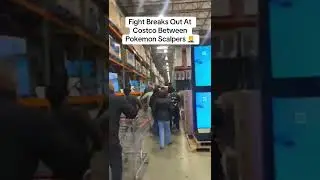 Pokemon Scalpers FIGHT at Costco over Pokemon 151 Boxes