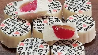How to make white chocolate with a transfersheet design#design#unique#chocolate