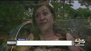 Northwest Valley slammed by storm, severe damage in Peoria