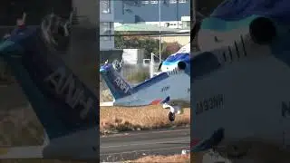 AgustaWestland AW139 JA93NH Landing 3   HD 720p #rjti #automobile #東京ヘリポート #オールニッポンヘリコプター  #aviation