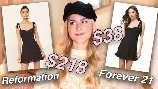 Trying Reformation Dupes from Forever 21