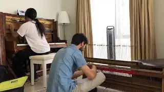 Piano Repair - Time Lapse - The Piano Rescuers!