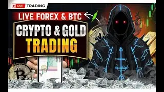 🔴 GOLD (XAUUSD) LIVE | BTC USD LIVE | ONE Minute Entry | Small Capital LIVE Trading Today