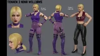 TEKKEN 3 Nina Time Attack Playthrough