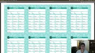 D&D 5E Initiative Cards prototype for Roleplaying Tips Patrons
