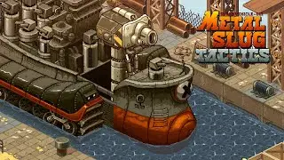 Metal Slug Tactics - Argun Palm Desert / Big Shiee Boss Fight Gameplay
