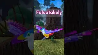 Falcatakely * New Extinct Bird 🐤🦴 Feather Family #RobloxShorts #FeatherFamily