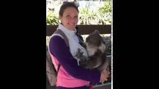 Klaudia &eacute;s a koala