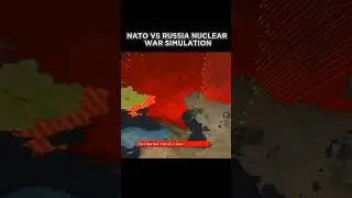 Nato vs Russia | Nuclear War Simulation #countries #countriesedit #countriesoftheworld #military #w