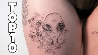 TOP 10 BEST ALIEN TATTOO DESIGNS IN 2022