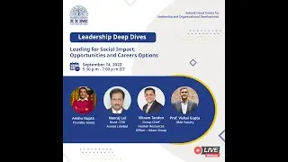 Leading for Social Impact: Opportunities and Careers Options | Panel Discussion | ADCLOD