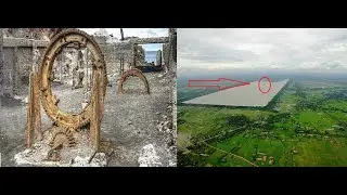 Древний генератор посреди искусственного водоема.