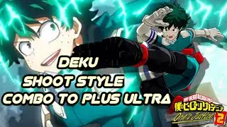 MHOJ2 Deku Shoot Style Combo to Plus Ultra