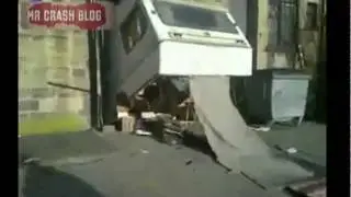 Mr Crash Blog: caravan destroyed by a stupid driver!