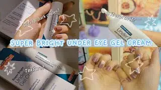 ✨HONEST REVIEW✨ Saeed Ghani under eye gel cream | BRIGHT EYES or BIG HYPE?