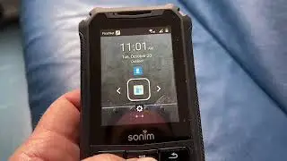 SONIM XP5S EPTT Agreement and Updated Home Screen Shortcuts