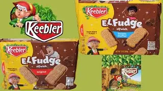 Keebler E.L. Fudge Elfwich Original & Double Stuffed Cookies Review