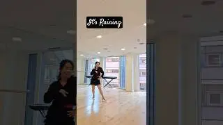 It's Raining Line Dance #초급라인댄스 #beginner #linedance #linedancing