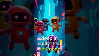 Five Little Robots [ A counting down song ]